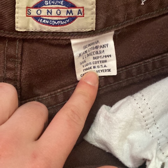 Assorted Vintage Brown denim jeans - Picture 2 of 4